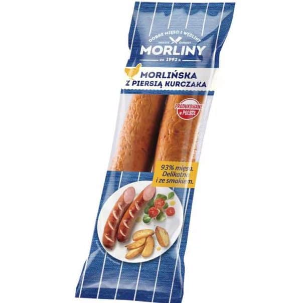 KYCKLINGBRÖST KORV MORLINY 400G*10