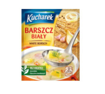 KUCHAREK VIT BORSCH PULVERSOPPA 40G*25