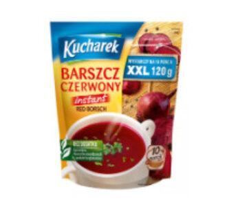 KUCHAREK BORSCH pulveriserad soppa RÖD XXL 120G*16