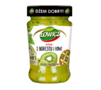 LOWICZ KIWI KRUSBÄRSKLOCKAN LÅGSÖT 280G*8