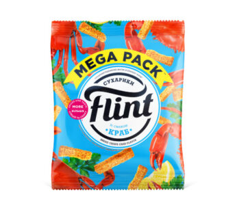 FLINT VETE-RÅG KRABBA SMAK CC 110G*40